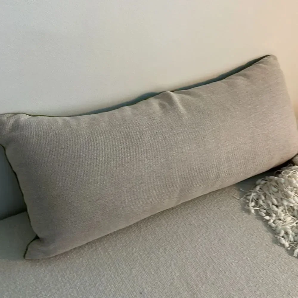 Frontgate Lumbar Accent Throw Pillow Decor